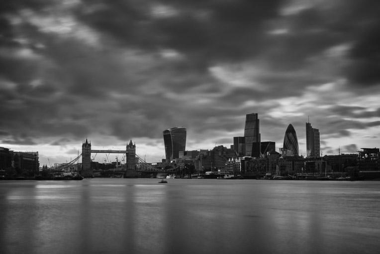 London Cityscapes – The City of London from the South of the River Thames