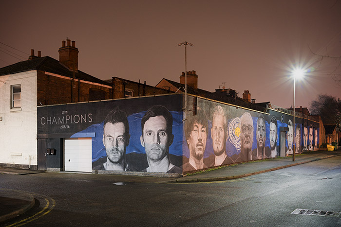 Local Heroes Leicester City Mural