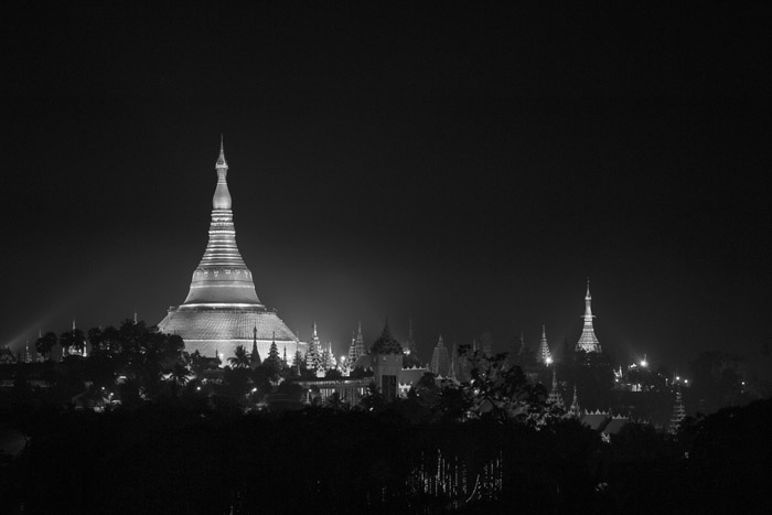 Sacred places 10: Pagodas, Yangon, Burma