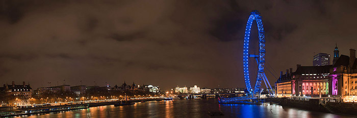 Panoramic Photographs of the London Skyline 3