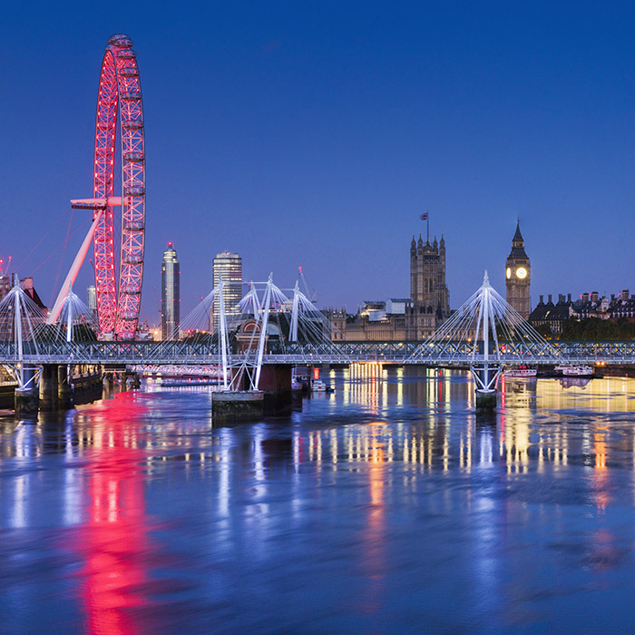 Panoramic photographs of London by Mr Smith