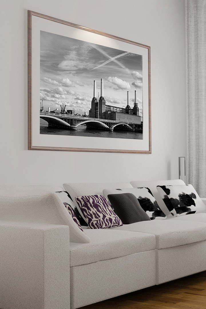 Art for the home black and white London print