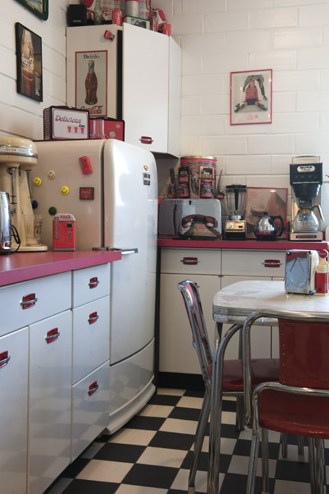Photograph of 50s Kitchen - Route 66