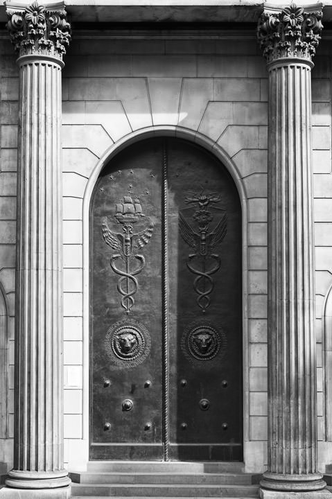 Photograph of Bank of England - Detail