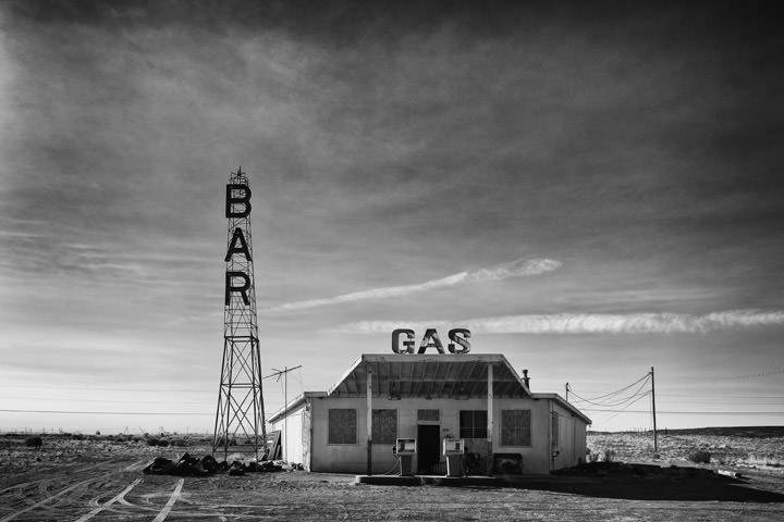 Photograph of Bar and Gas Station - Route 66
