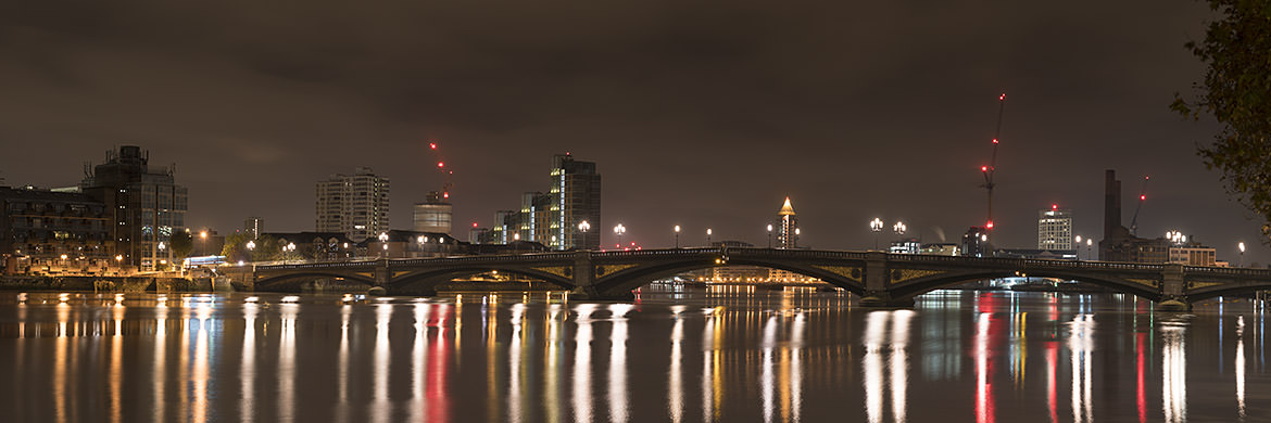 Battersea Bridge Panorama 1