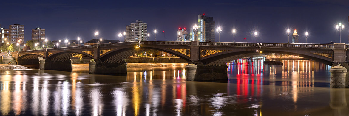 Battersea Bridge Panorama 2