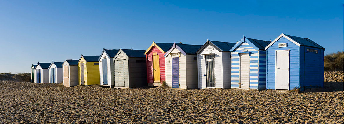 Beach Huts Southwold - England