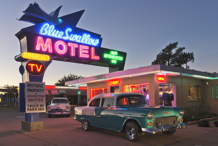 Blue Swallow Motel 6 Tucumcari - New Mexico