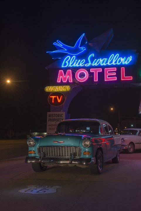 Blue Swallow Motel 7 Tucumcari - New Mexico