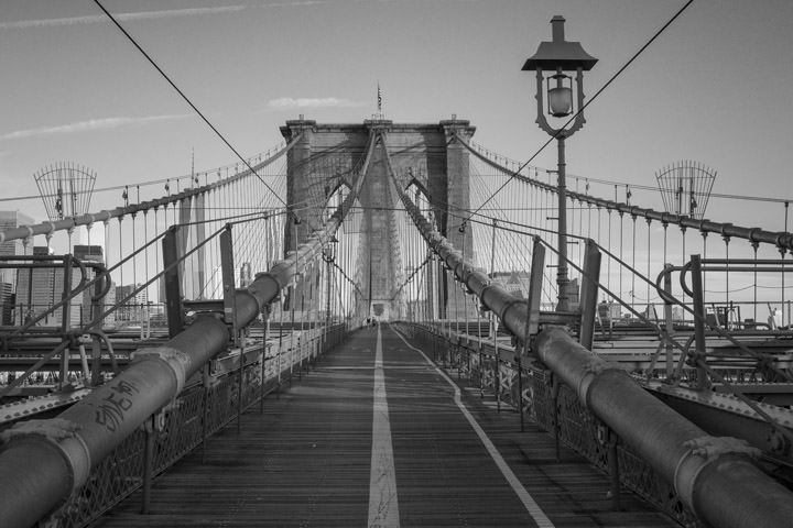 Photograph of Brooklyn Bridge 8