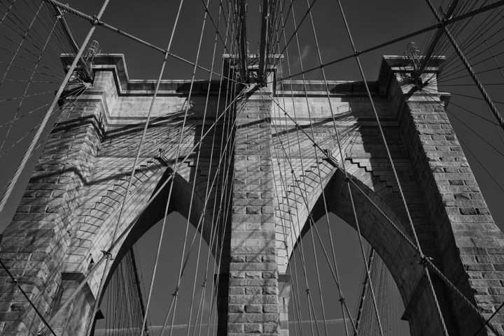 Photograph of Brooklyn Bridge 9
