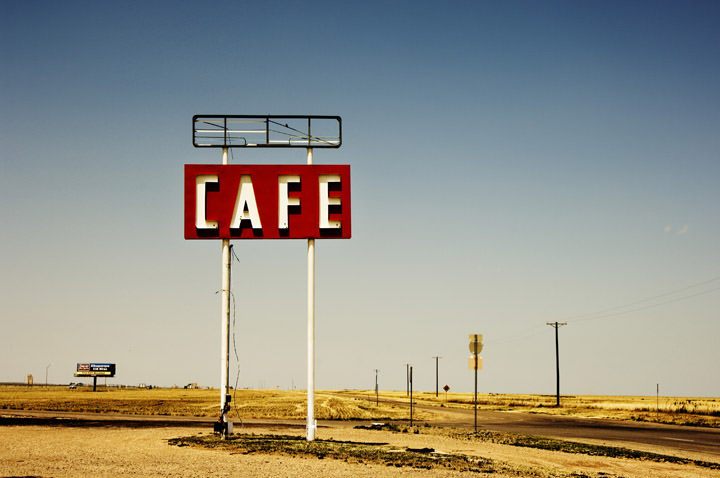 Cafe -  Route 66 Adrian - Texas 