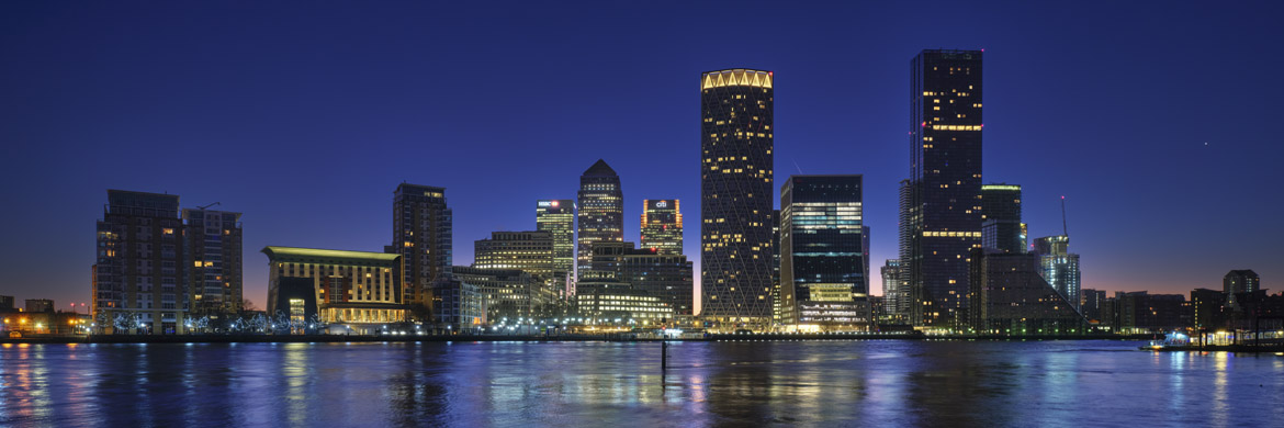 Photograph of Canary Wharf First Light 1