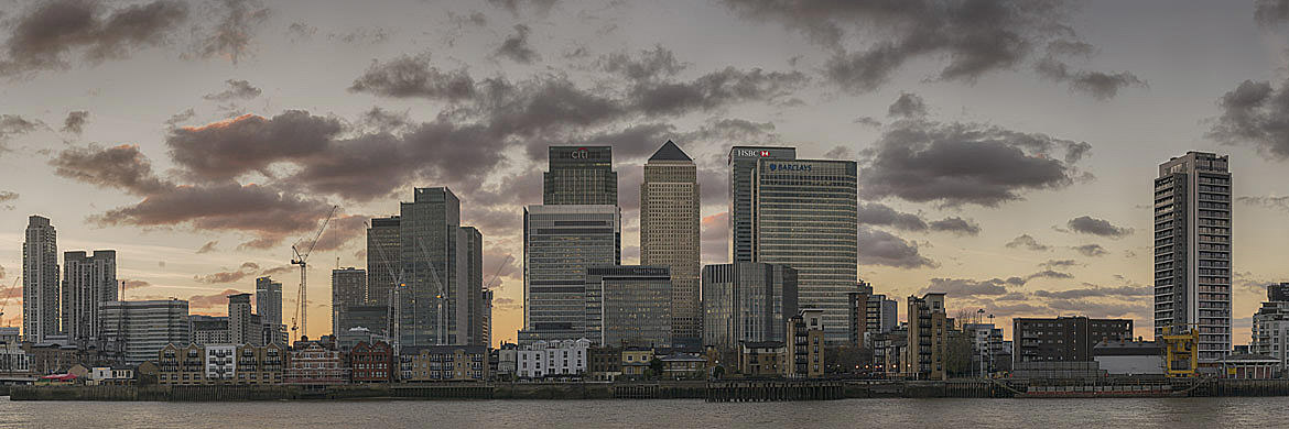 Photograph of Canary Wharf Panorama 2