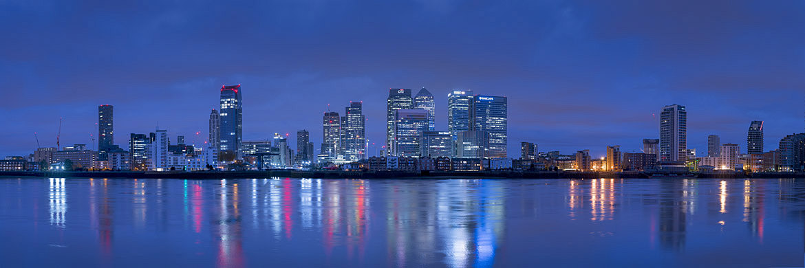 Photograph of Canary Wharf Panorama 4