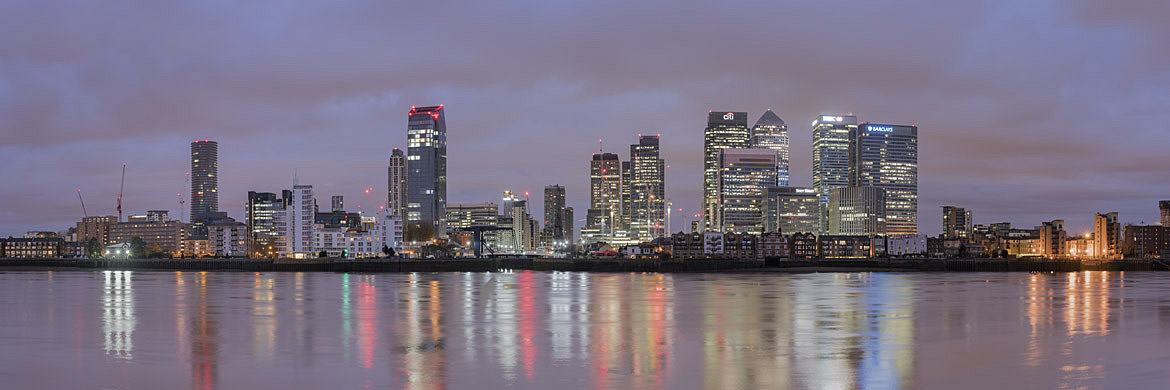 Photograph of Canary Wharf Panorama 5