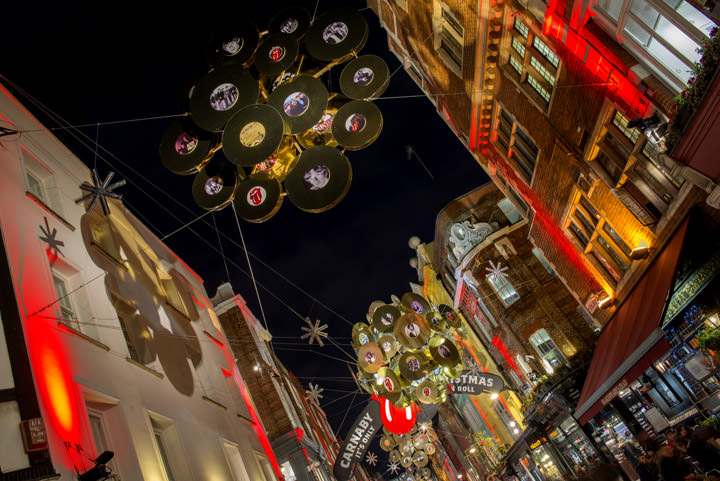 Photograph of Christmas Lights at Carnaby Street 2