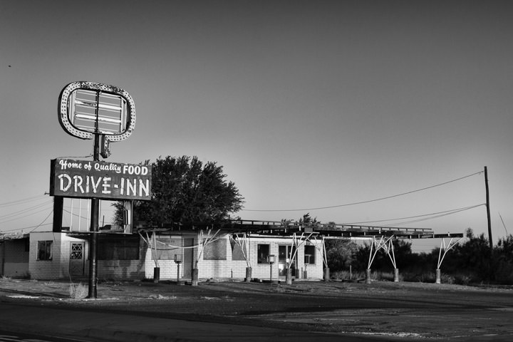 Drive In Diner -  Route 66 Tucumcari - New Mexico 