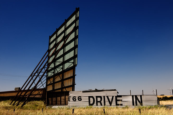 Drive in Theater -  Route 66 - Oklahoma 