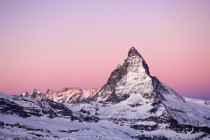 Photograph of First Light - Matterhorn