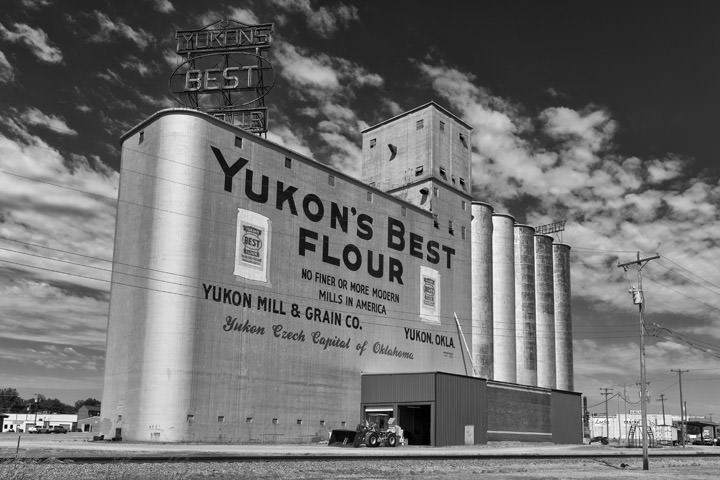 Flour Mill -  Route 66 Yukon - Oklahoma 