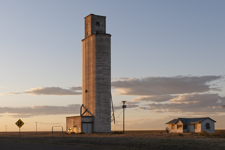 Grain Elevator -  Route 66 Texas 