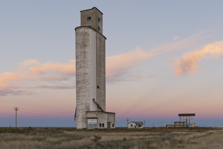 Grain Elevator 4 Landergin - Texas