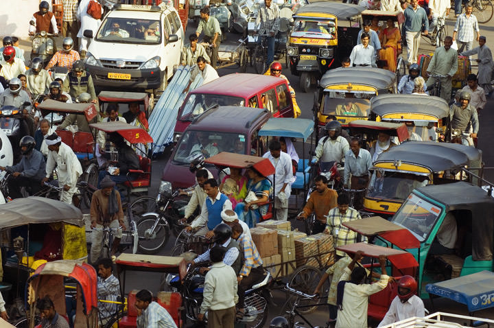 Heavy Traffic Jaipur - India