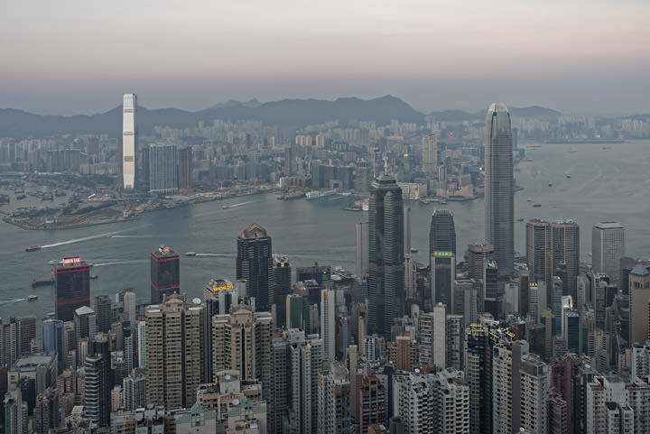 Photograph of Hong Kong Skyline 12