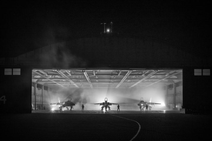 Photograph of Jaguar Hangar