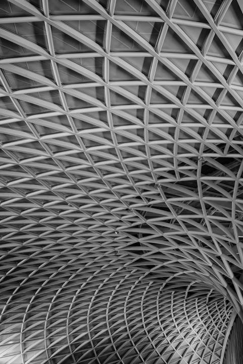 The Interior of Kings Cross Station 