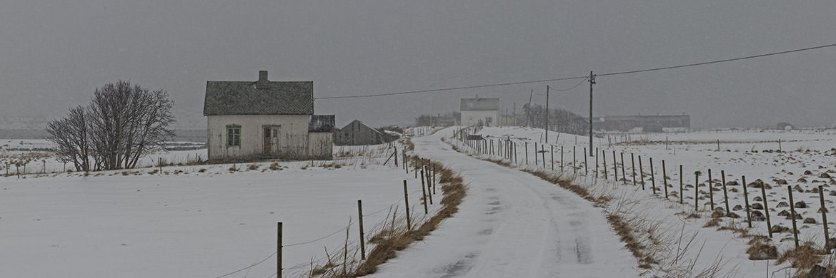 Photograph of Lofotens Snowstorm