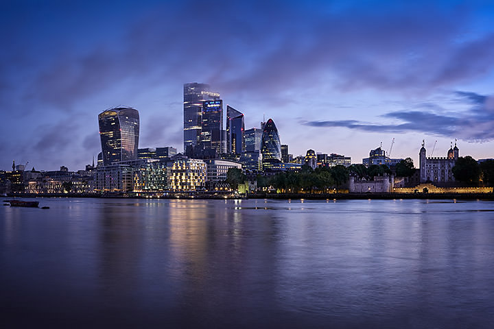 Photograph of London Cityscape Dawn 4