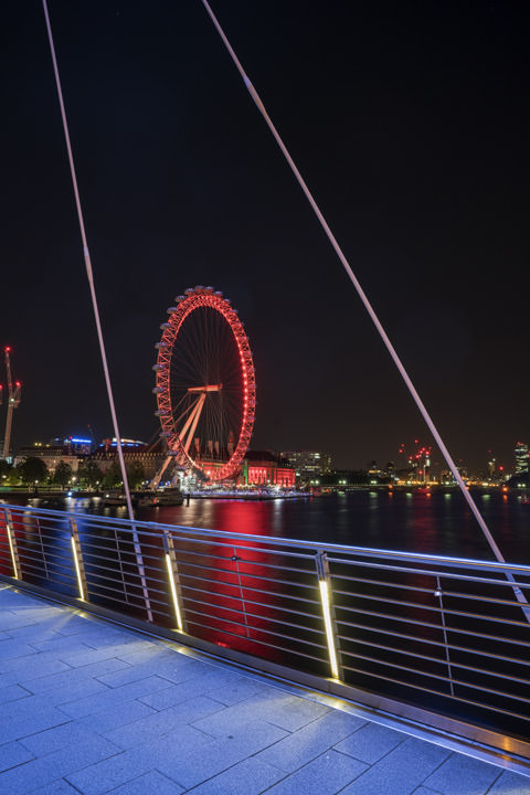 Photograph of London Eye Jubilee Bridge 1