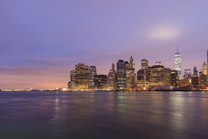 Photograph of Manhattan from Brooklyn 10