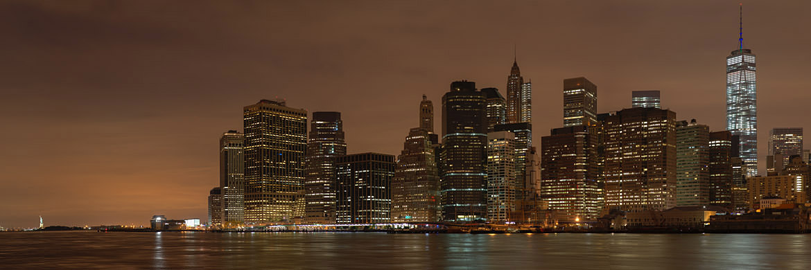 Photograph of Manhattan from Brooklyn 5