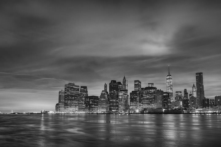 Photograph of Manhattan from Brooklyn 8