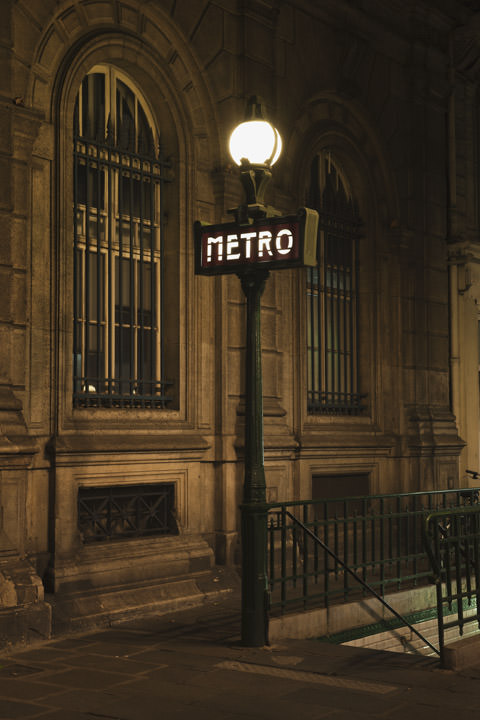 Photograph of Metro Paris
