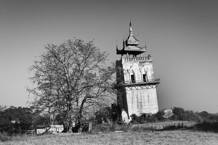 Photograph of Monastery Ruins Ava
