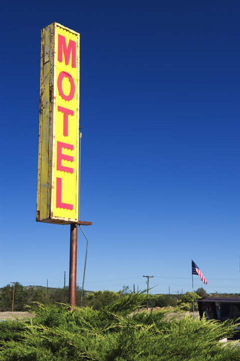 Motel Sign -  Route 66 Seligman - Arizona 
