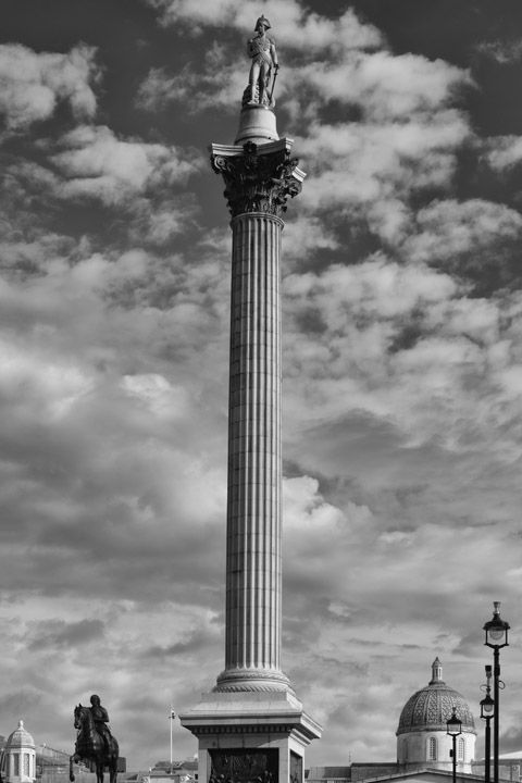 Photograph of Nelsons Column Trafalgar Square 2