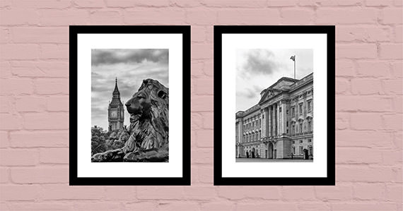Office art ideas London Black and White