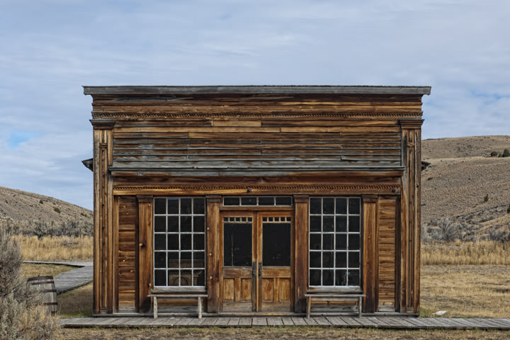 Old Shop - Bannack Montana 