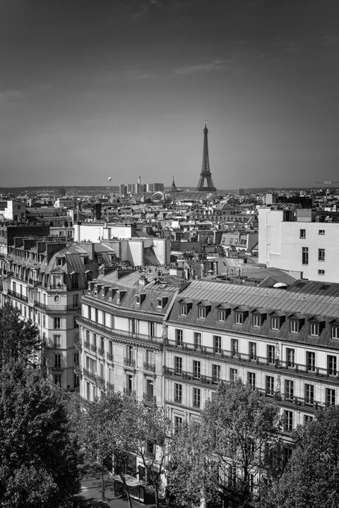 Photograph of Paris Rooftops 3