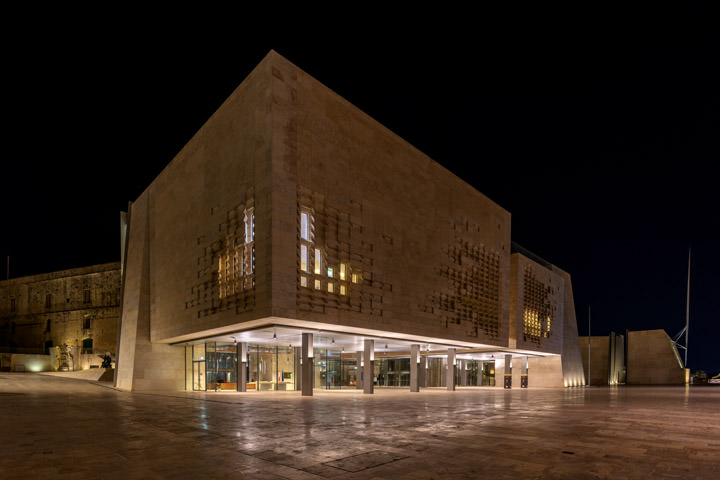 Photograph of Parliament Building Valletta
