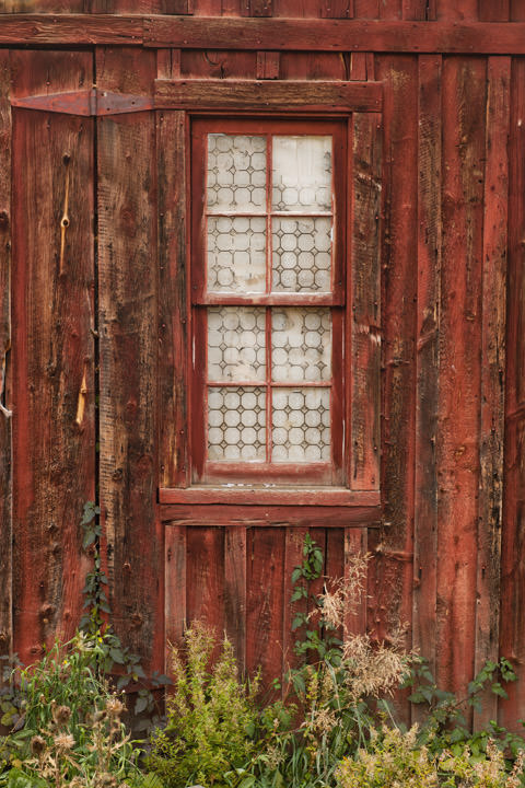 Photograph of Red Window - Virginia City