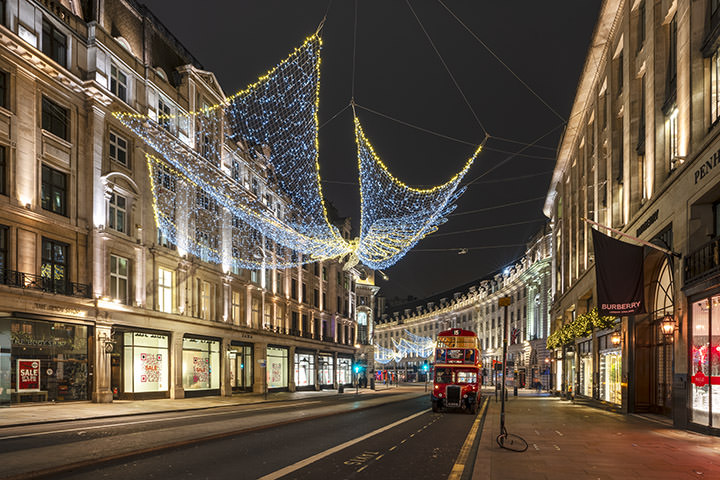 Photograph of Regent Street Christmas 1