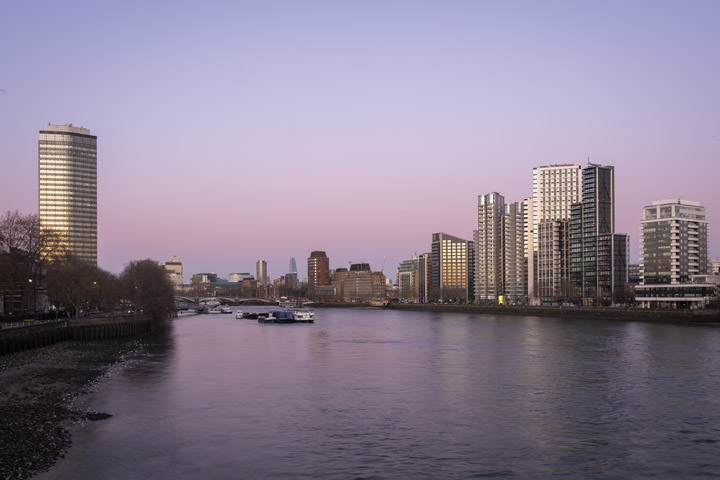 Photograph of River Thames Lambeth 1