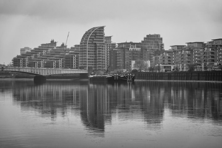 Photograph of River Thames Wandsworth 1